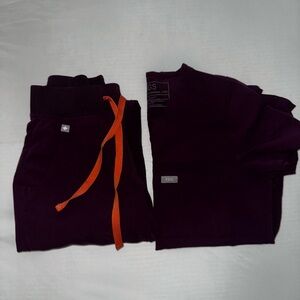 FIGS set XXS top XXS Petite pants